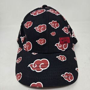 Naruto Akatsuki Clan Logo Snapback Hat Multicolor OSFM‎ Adjustable